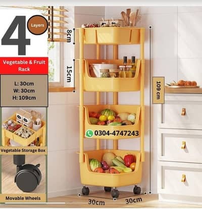 kitchen storage rack
