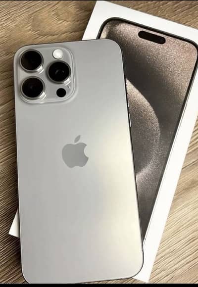 Iphone 15pro Max PTA 256 Brand new