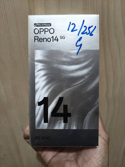 Oppo Reno 14 5G 12/256 Green Colour New Condition 10/10