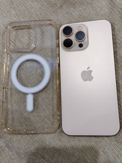 iPhone 16 Pro Max 256GB - Desert Titanium - Sim Locked - NonActive