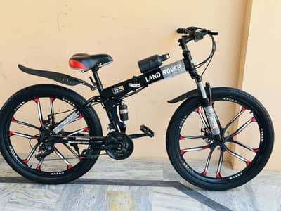 LAND ROVER V8 Folding Alloyrims bicycle in lush condition