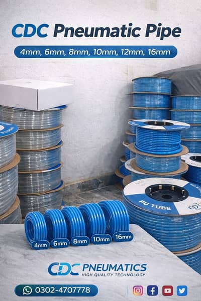 CDC Pneumatic Pipe & Other all Material for Procurement & Supply