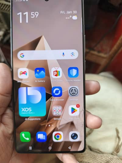 Infinix note 50 touch break