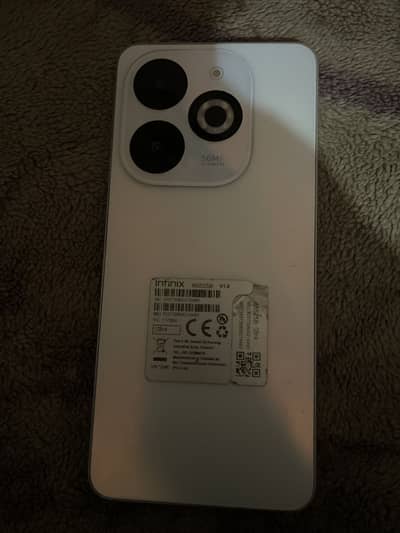 Infinix smart 8 pro with box and warrenty card