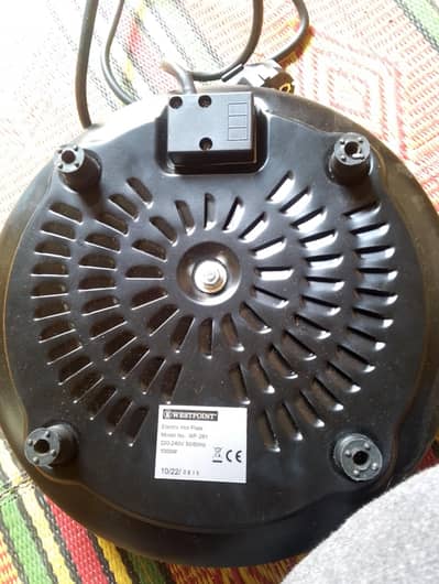 westpoint deluxe hot plate wf-281