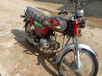 Honda 2022 model red color mai h.