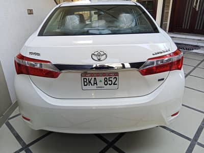Corolla 2017 end GLI manual bumper to bumper original guranted antique