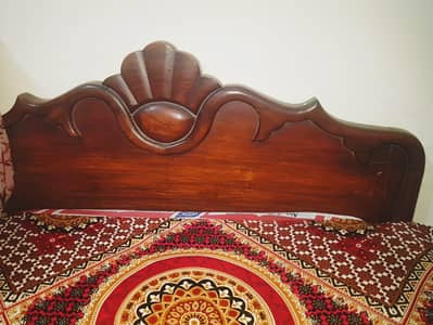 Two Single Wooden bed { Brand new condition }