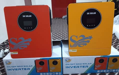 Imported solar inverters 4.2kw and 6.2kw Hybrid available cod wholesal