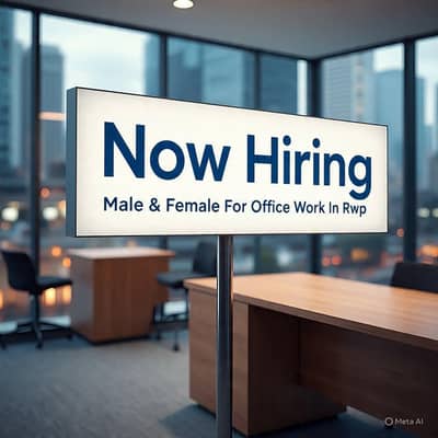 3 female & 2 male  Required For Office Work