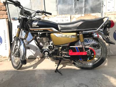 Honda cg 125 self start