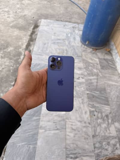 Iphone 14 pro max 256gb foctory unlock non pta deep purple
