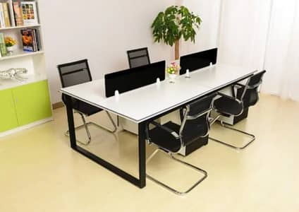 Workstation available, work desk, meeting table, workstation