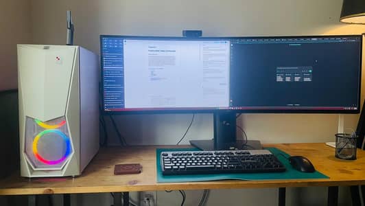 Dell 49in ultrawide Curved DQHD