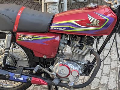 Honda 125 17Model All Punjab number for sale
