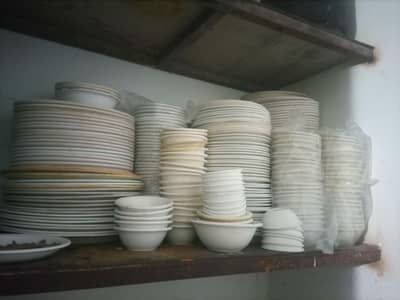 plates, bowls etc