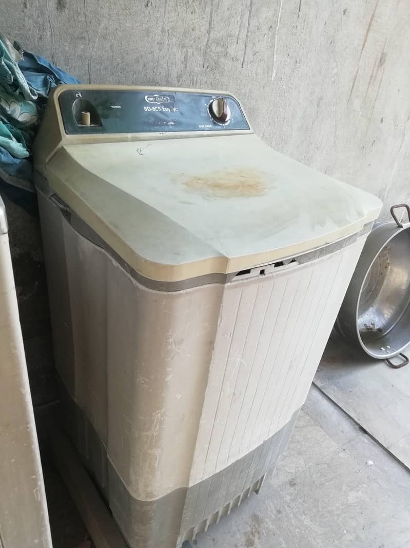 spin drying working condition 0