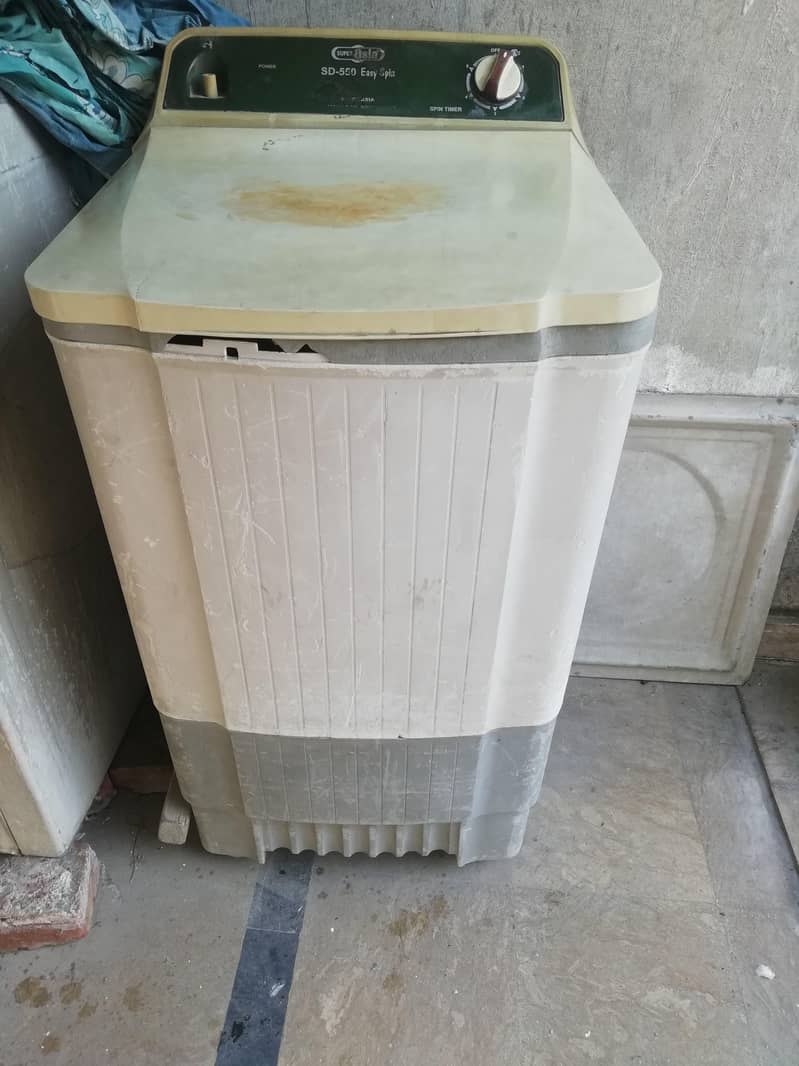 spin drying working condition 1