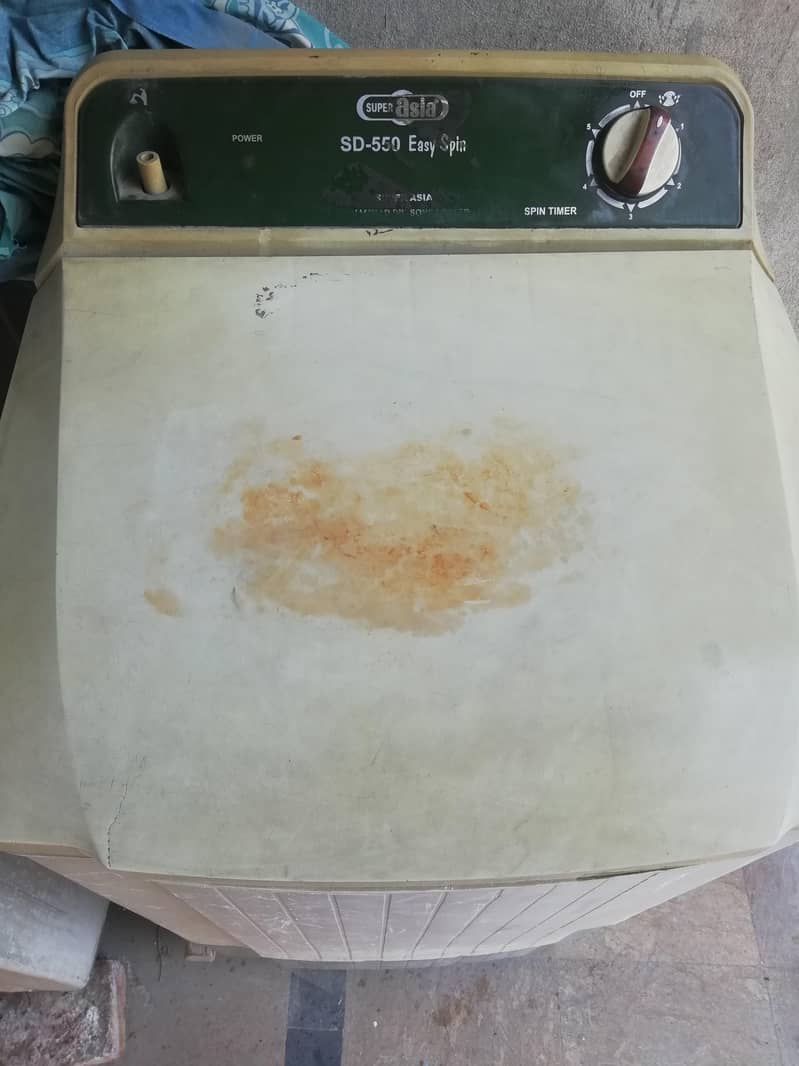 spin drying working condition 3