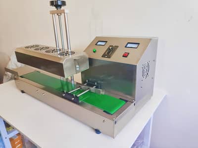 Continuous Induction Sealing Machine |Aluminium Foil Sealer & Packing