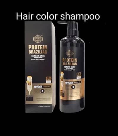 Hair color+ shampoo  imported
