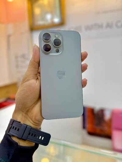 I phone 15 pro max  256 gb official pta approved