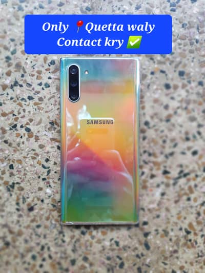 Samsung Galaxy NOTE 10 PTA APPROVED
