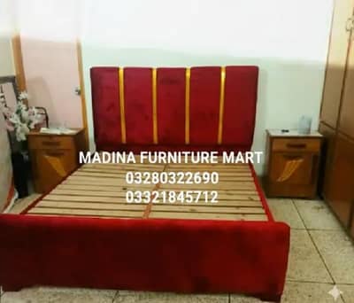Bed/Wooden Bed/Luxury bed/Double bed/Bed for sale/Poshish bed