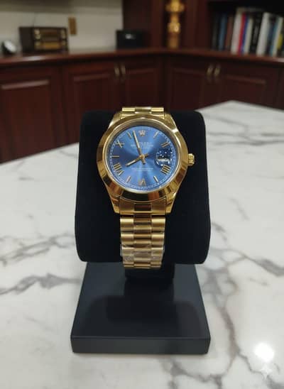 PREMIUM ROLEX REGULAR STONE WATCH