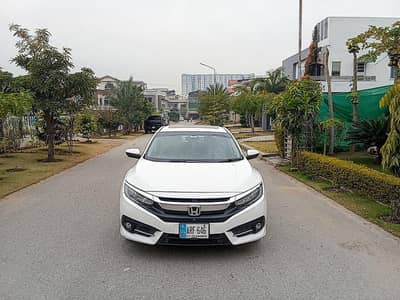Honda civic full option 2020 model Islamabad number