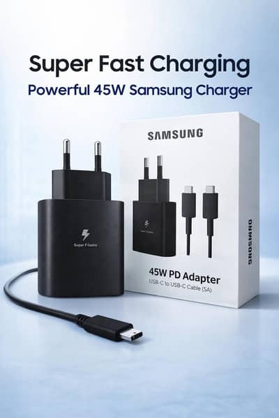 Samsung 45w adapter with cable