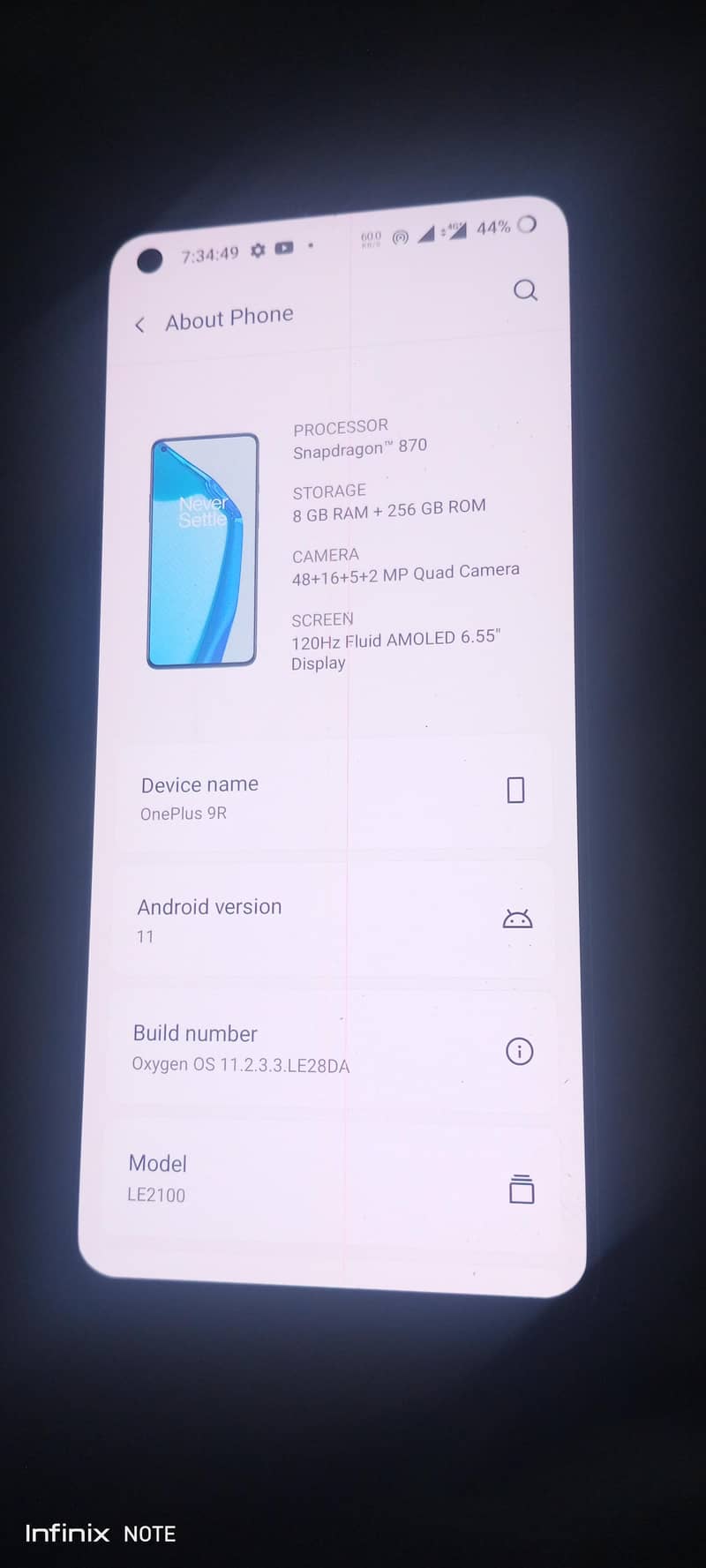 oneplus 9r 0