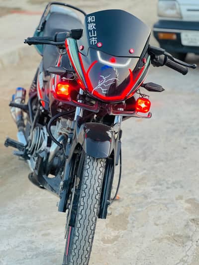 Yamaha ybr 2016 model fully modified