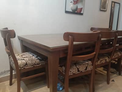 dining table with chairs