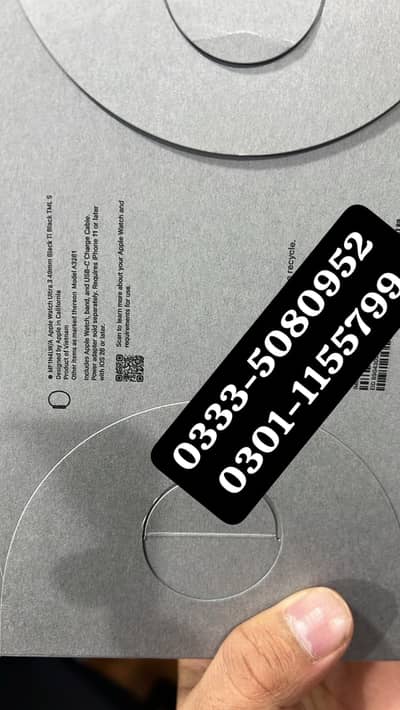 APPLE Watch ULTRA 3 / 49mm / CELLULAR / Titanium / Black /Alpine Loop