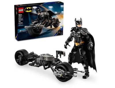 LEGO® BATMAN DC figure and bike set