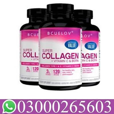 Bcuelov Super Collagen Tablets inSargodha