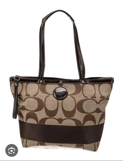 coach coded bag