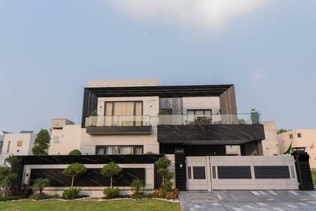 One Kanal Brand New Luxury Ultra-Modern Design Most Beautiful Fully Furnished Bungalow 2 Servant Quarter In Basement 17KV Solar Attached For Sale At Prime Location Of DHA Lahore Near To Park Masjid & Commercial Market.