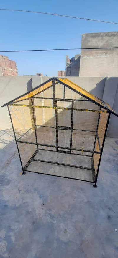 Double Cage For Parrot - Hens - Small Dog