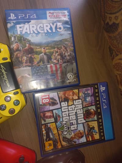 PS4 WITH GAMES