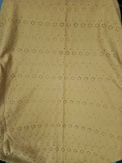 Plain lawn chikankari