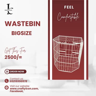 Outdoor wastebin