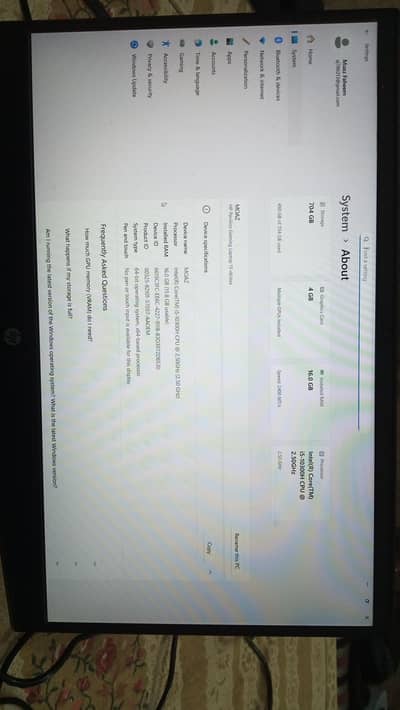 HP pavilion 15 | Gaming laptop | Core i5-10300H | 16GB Ram |4Gb card