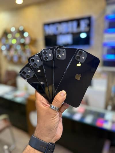 Apple Iphone 12 64GB Black PTA Approved Waterpack 100% Genuine Stock