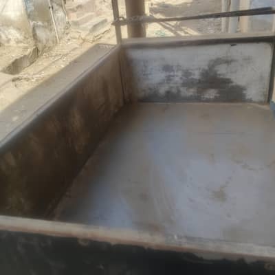 fast food fries display counter