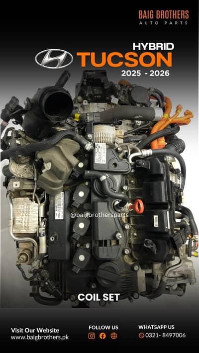 Hyundai Tucson Elantra Hybrid Sonata Engine Coil Chamber Sensor Gear