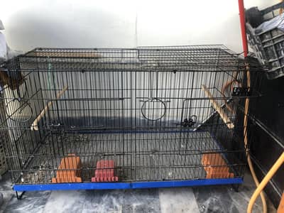 Parrots cage zarar company 3x1.5 9/10