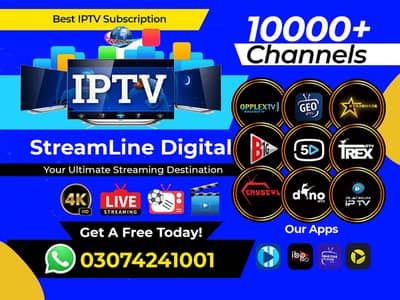Best IPTV Subscription – 12,000+ Channels & Movies |4K +923074241001