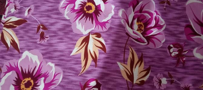 Clothes and bed sheets